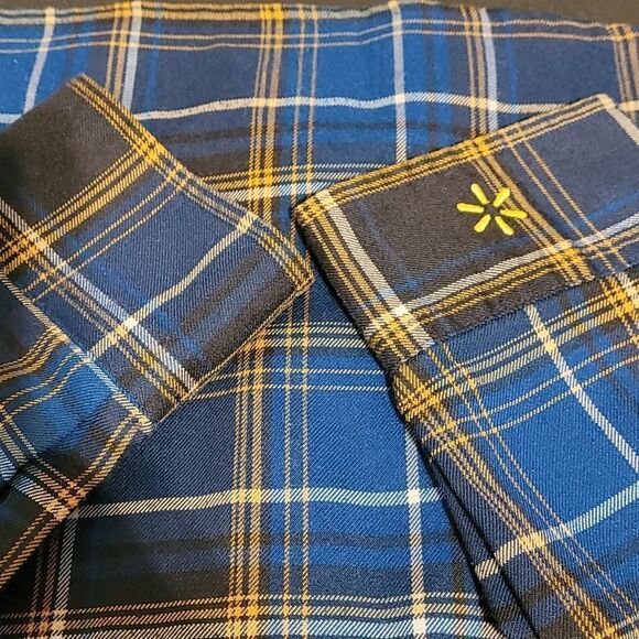 Swisstech plaid Shacket men's long sleeve button up front - Picture 8 of 8